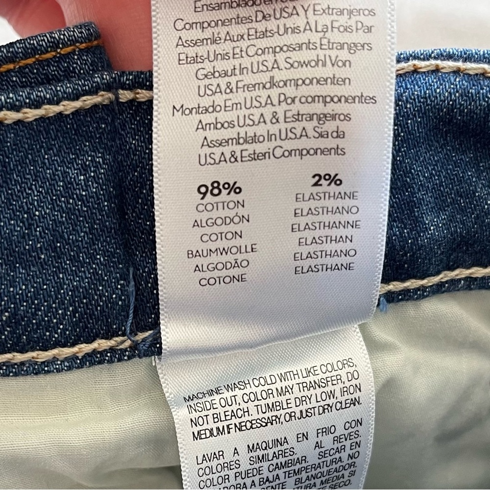 MOTHER NWT The Pinch Sneak Wash: Bad Reputation Size 30 Trendy Stylish - Picture 7 of 11